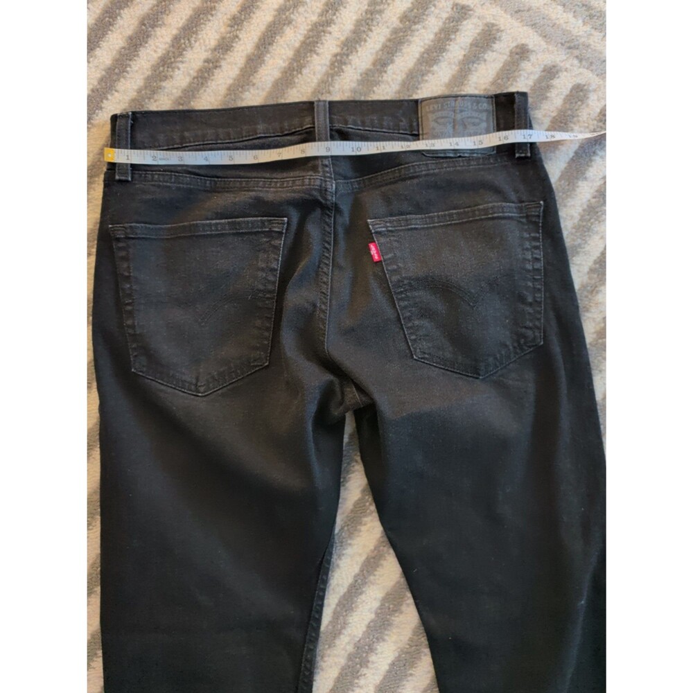 Levi's 502 Taper Men's Black Jeans 33 X 30 - Picture 5 of 5